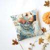 GGolden Retriever Cushion Cover Washable Linen Pillowcase Soft  for Daily Sofa Bed Home Room Decor