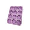 12 Cavity Rose Silicone Molds Set Oven Bake Flower Pan For Professional Bakers And Creative Cooking Enthusiasts