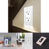 Modern Geometric Small Night Light With Touch Sensing For Home Bedroom Decor