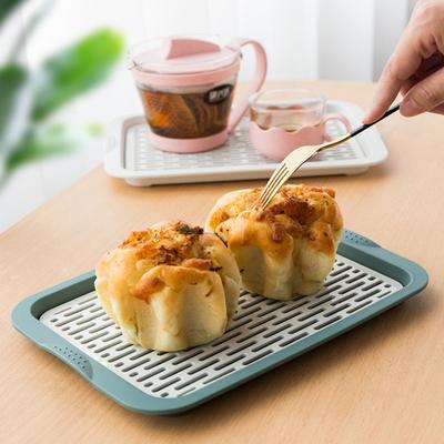 Planche de vidange à Double couche, égouttoir en plastique détachable, porte-gobelet en verre, plateau, ustensile de cuisine