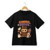 LA BU BU Cartoon Ghoul Squad T-Shirt - Halloween Character Unisex Tee Streetwear