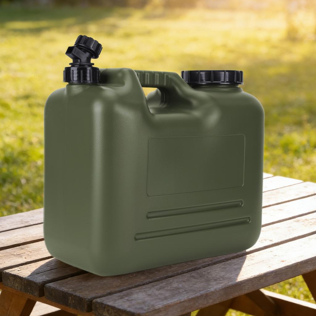 10L/15L No Leakage Camping Bucket with Spigot Water Dispenser W/ Wide Filler Opening for Vehicle Car Outdoor Hiking Picnic