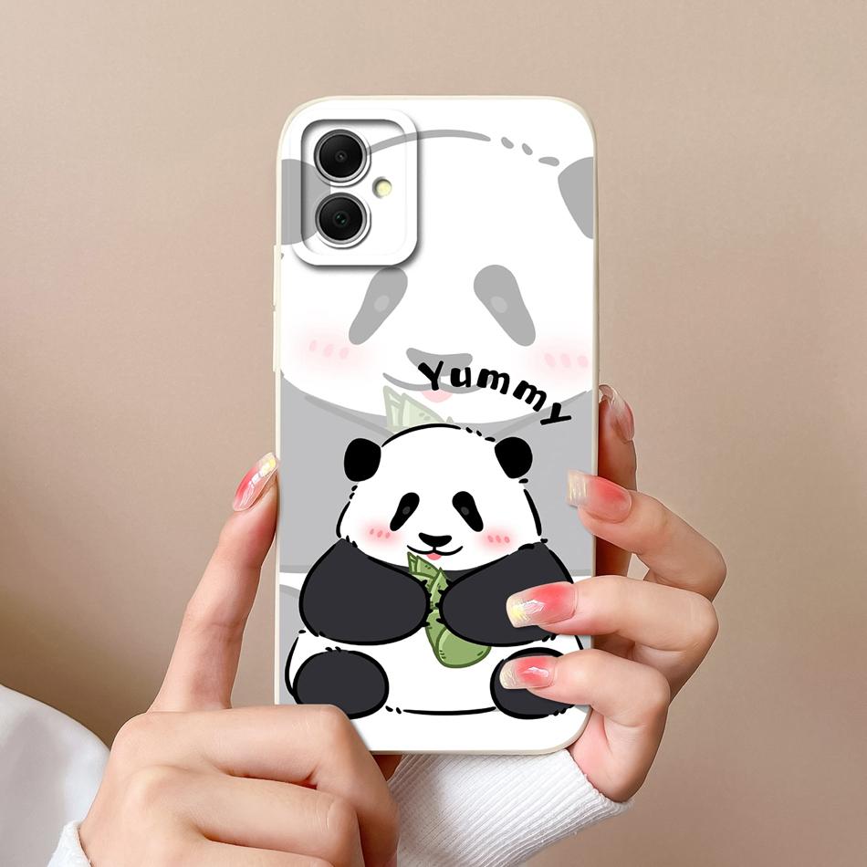 For Samsung Galaxy A05 A05S Case Cute Design Full Protection Funda For Samsung A 05 Soft Liquid Silicone Phone Back Cover Coque