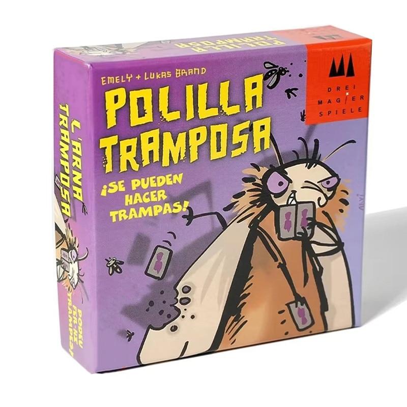 Rqiurpn Three Magicians Card Game for 3-5 Players Ages 7+, Family Strategy Board Game 15-25 Minutes