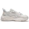 Li Ning Yue Chuan Classic Shock Absorption Low Top Sports Casual Shoes Women Sneakers White Blue AGCS090-3