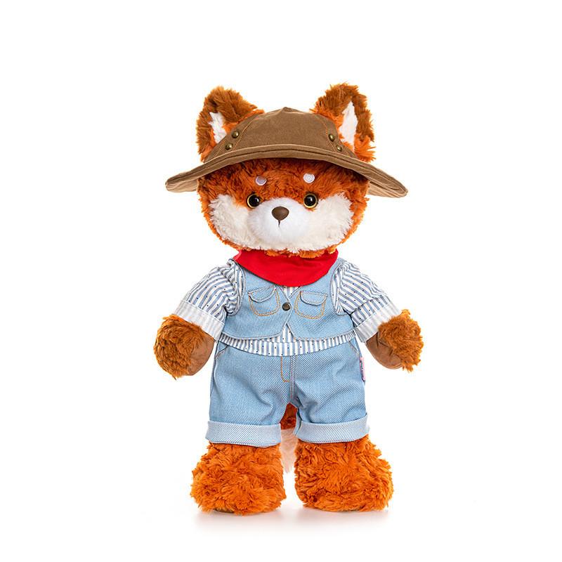 Monkey Dog Foxe Cat Plush Animal Toy Gift For Kids With Crystal Ultra Soft Filling For Birthdays
