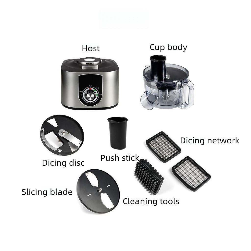 Automatic Vegetable Cuber Multifunctional Vegetable Cutter Vegetable Slicer Granulator Carrot Diced Potato Dicing Slicer