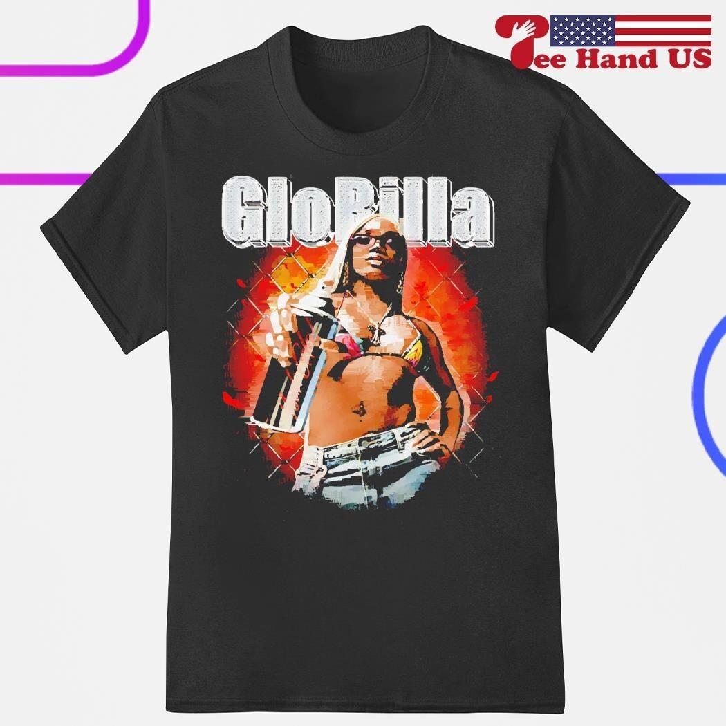 NEW GloRilla Rapper Black Cotton All size S-345XL Gift For Fans XXL