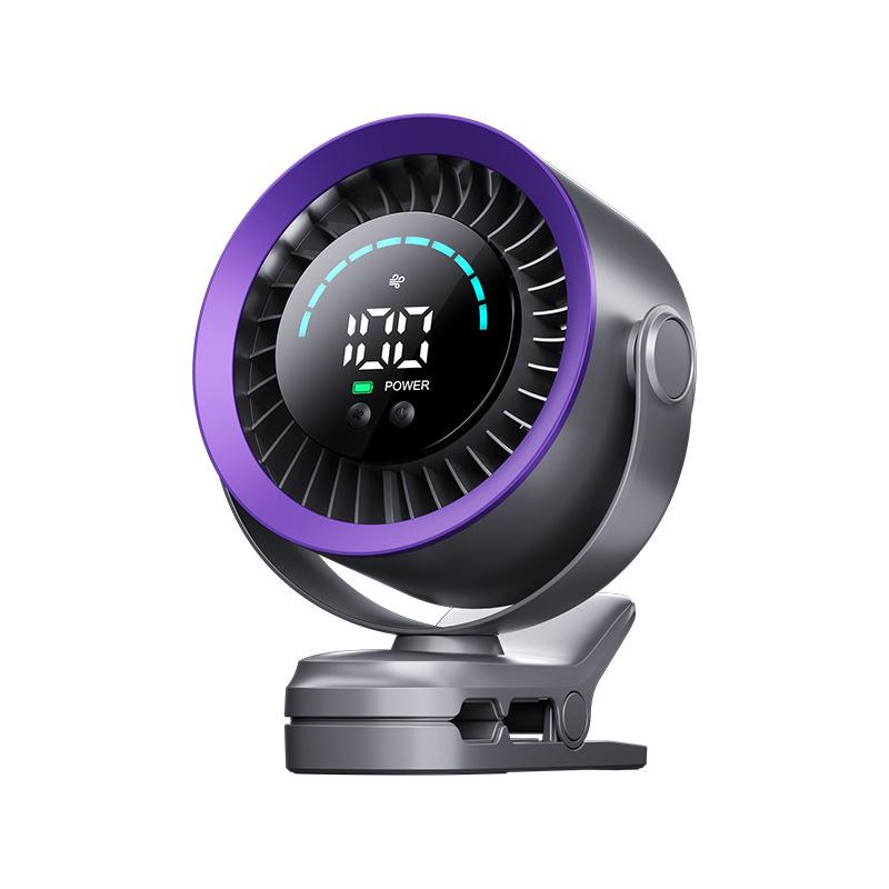 New High-speed Circulating Fan, Household Kitchen Charging Silent Desktop Turbo Small Fan, Wall-mounted Desktop Small Electric Fan