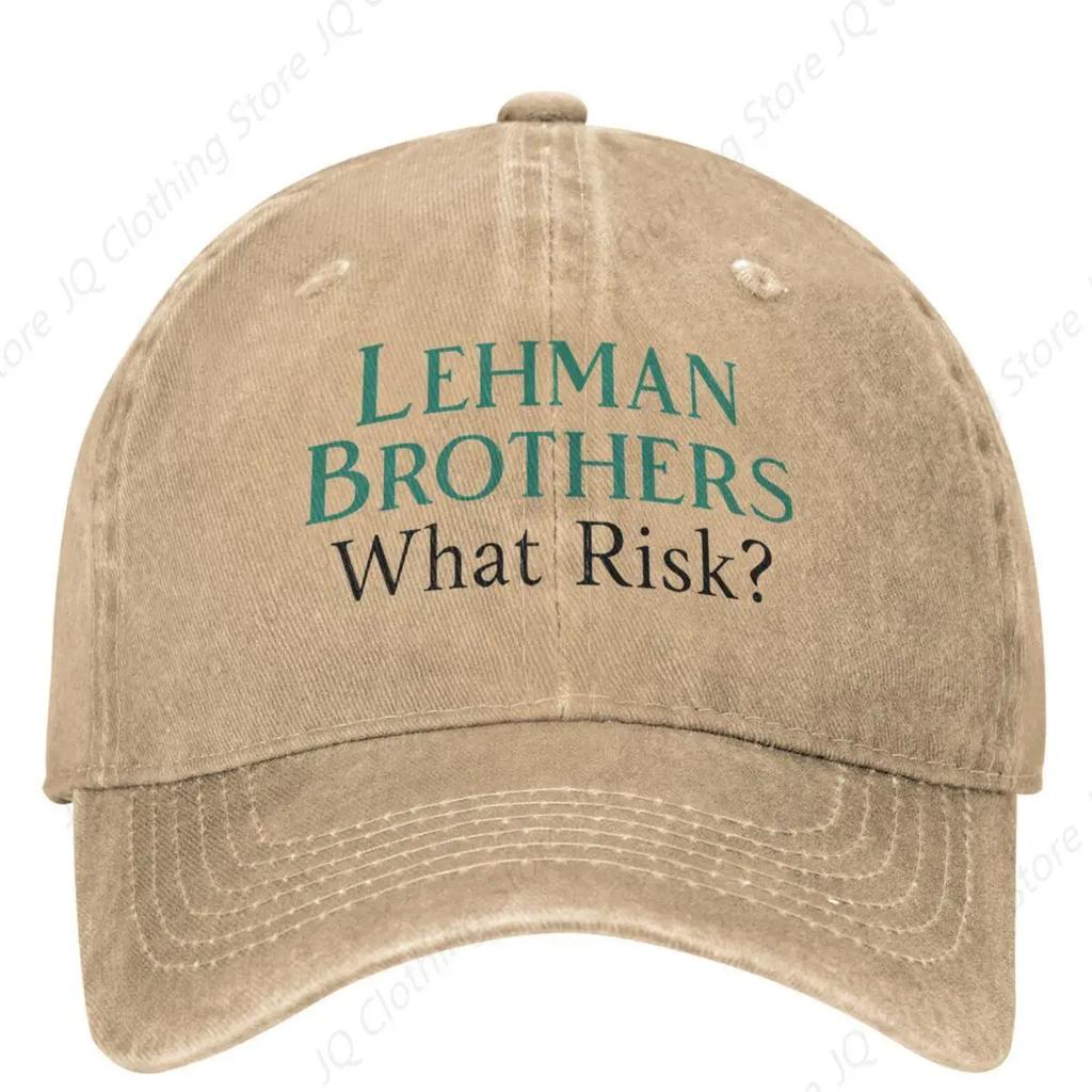 Lehman Brothers Ležérní Baseballová Čepice Letní Klasická S Potiskem Písmen Truckerka Sluneční Ochrana Tenis Skate Hip Hop Čepice Módní Čepice