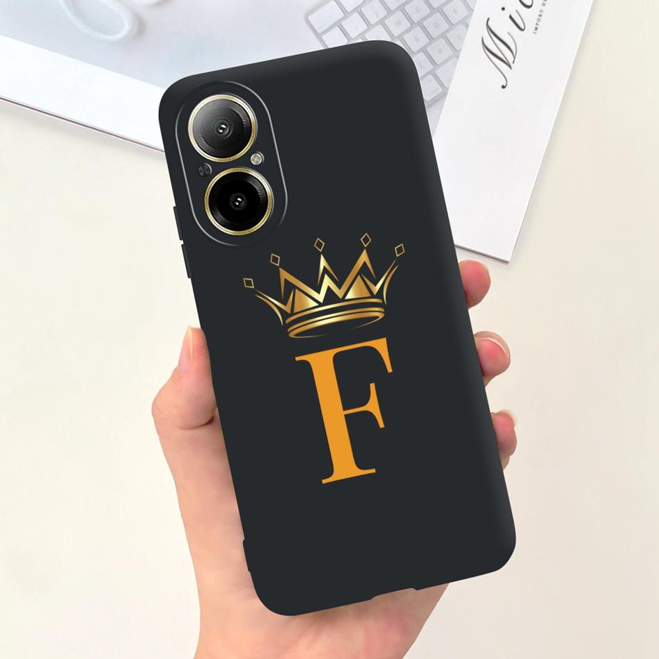 Fashion Letter Case For Realme C67 4G Soft Silicon TPU Protective Cover For RealmeC67 C 67 4G RMX3890 Phone Cases