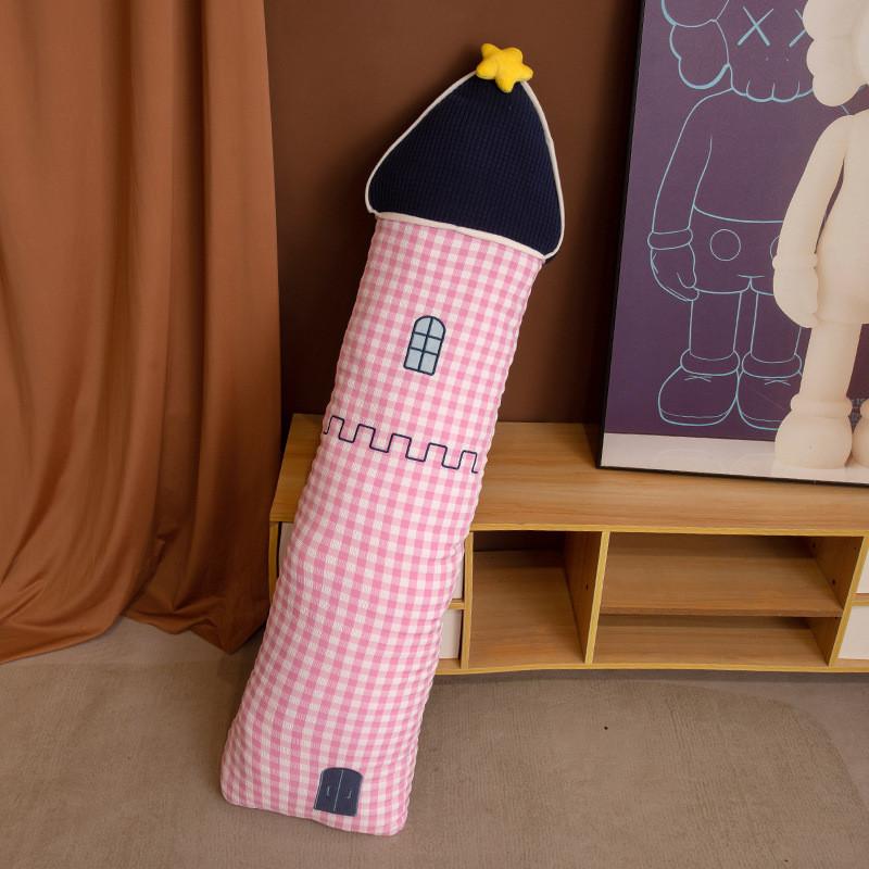 

Cute Cartoon Girl Sleep Leg Support Pillow With Removable Cover For Bedside Comfort 90cm