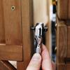 2-in-1 Mini Dual Head Stubby Ratchet Handle 1/4'' Drive Finger Ratchet Spanner Two Screwdriver Bits Repair Hand Tool