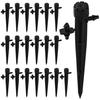 Adjustable Irrigation Dripper - AIMOONSA - 8 Holes 360° - 20 Pieces - 0-70 L/h Adjustable - for 4/7 Mm Tube