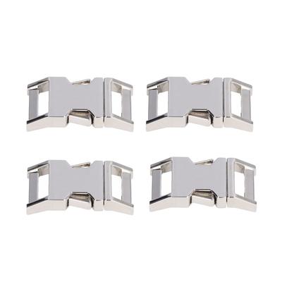 4 STÜCK Steckschließe Feine Verarbeitung Einfache Bedienung Leichtgewichtige Legierungsmaterialien Gürtel
