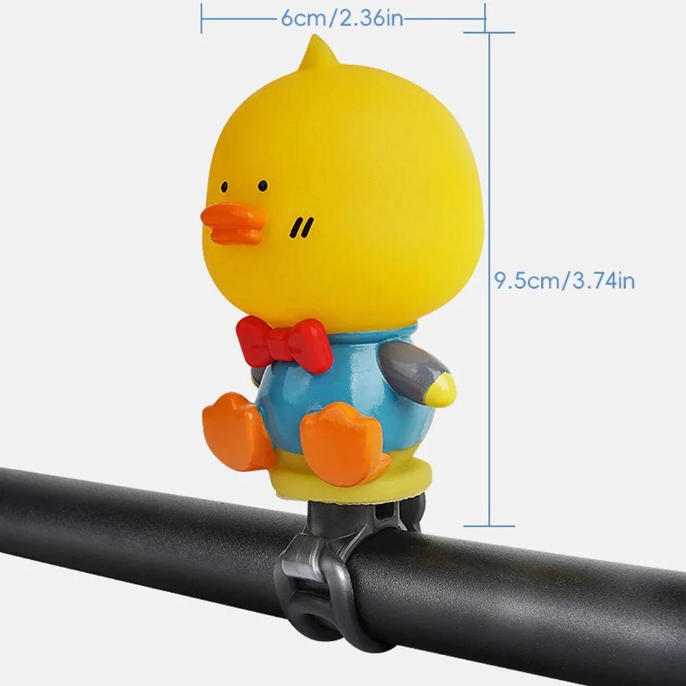 Cute Creative Bike Bell Silicone Air Squeeze Horns Cartoon Dinosaurs Air Horn Cycling Scooter Handlebar Bell Super Loud Kid Gift