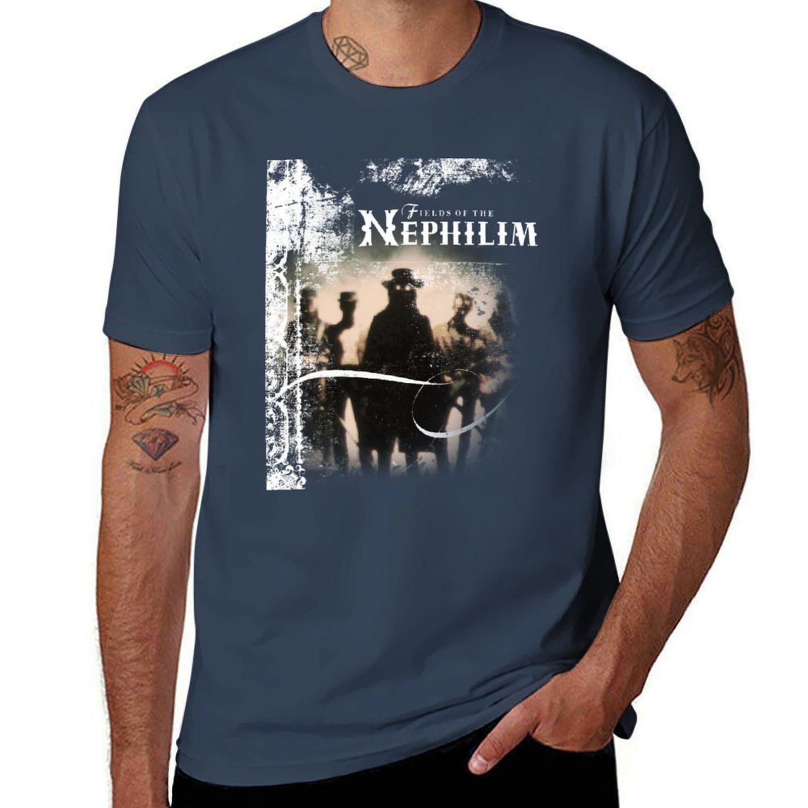 Fields of the Nephilim Dawnrazor Nephilim TShirt cotton t shirt Unisex essential t shirt TShirt S