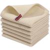 Cotton Towel Soft Absorbent Dishcloth Kitchen Dish Rags Honeycomb Breathable Face Wash Towel Household Cleaning Cloth Wash Cloth
