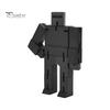 Wooden Cube Robot Toy Educational Transforming Robot Action Figure 3D Puzzle Twisted Cube Robot Building Block Toy Toddlers Boys Girls Gift