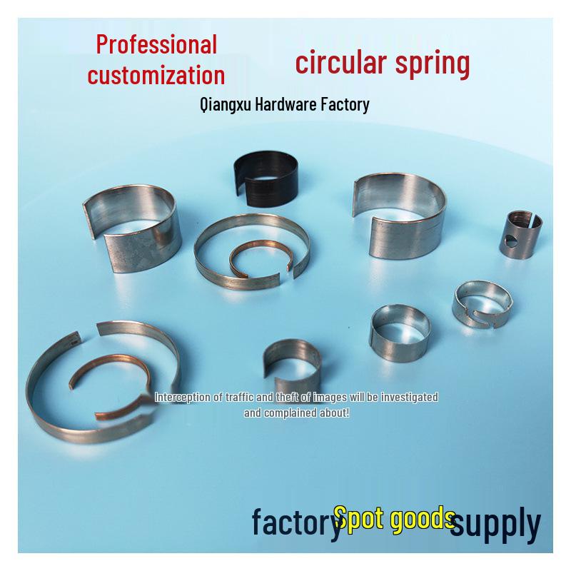 

High-Pressure Valve O-Ring Seal: Stainless Steel & Manganese C-Shaped Spring. C12