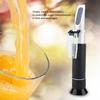 Refractometru Profesional 0~10percent Brix Portabil Gem Bere Lapte Suc de Fructe Tester Zahăr Metru