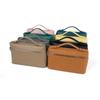 2025 New Head Layer Leather LP19 Lunch Box Bag Fashion Ostrich Pattern Fashion Versatile Single Shoulder Crossbody Makeup Bag