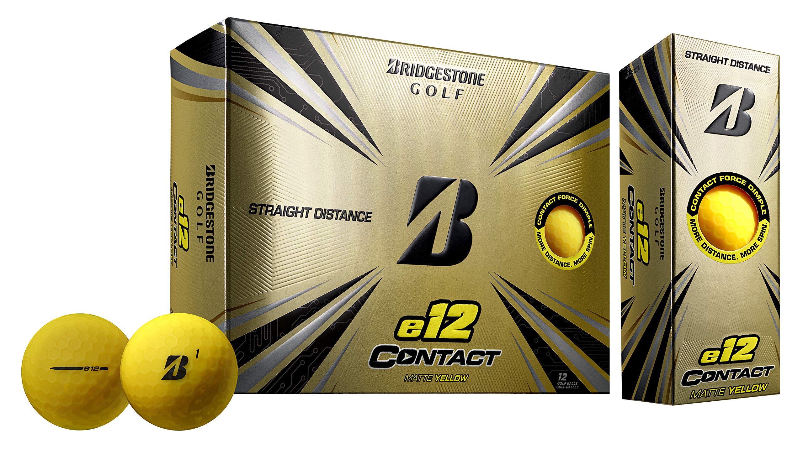 

2021 Bridgestone Golf e12 Контакт Желтый (старая модель)