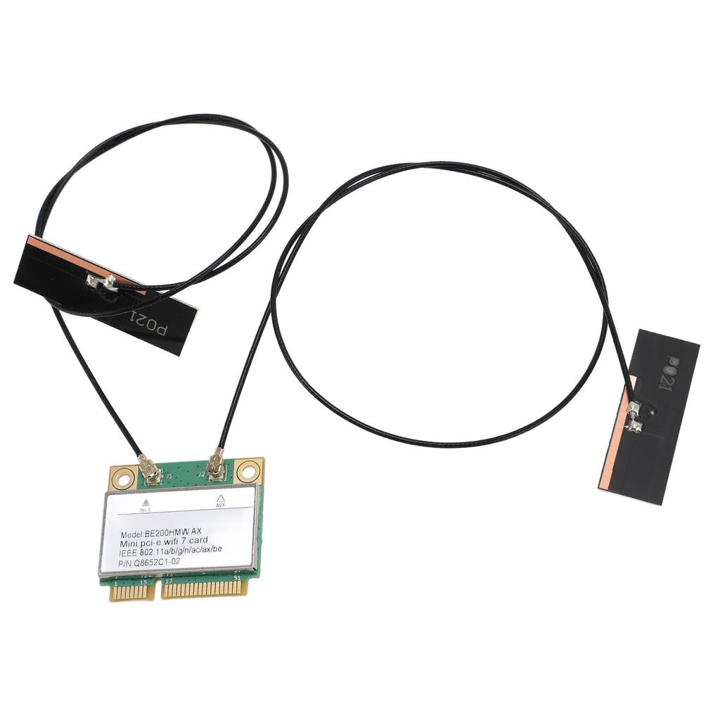 Mini PCI E WiFi 7 Card 8774Mbps 2 Band Gigabit Wireless Network Card BE200HMW para PC