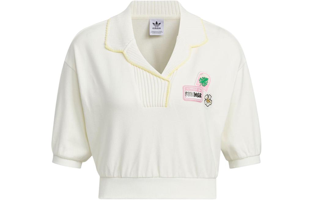 Adidas Originals HOLIDAY PLAY POLO SHIRT Polo Shirt Women's Ivory