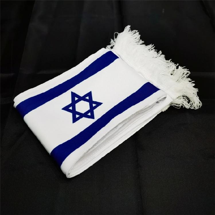 Jüdischer Gebetsmann Turban für Herbst Winter Winddichter Schal mit kurzen Quasten