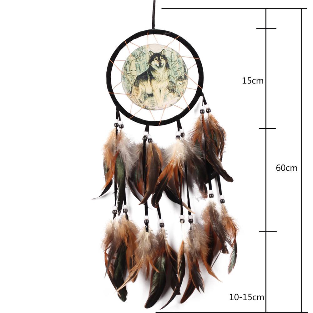 32 Types Dream Catcher Car Mini Pure White Feather Wind Chimes Wall Hanging Decor Handmade Catcher Feather Pendant Decoration