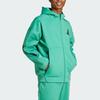 adidas Z.N.E. True Healing Series FW24 Black Label Water-Resistant Sports Casual Hooded Jacket Men Jacket Green JD6441