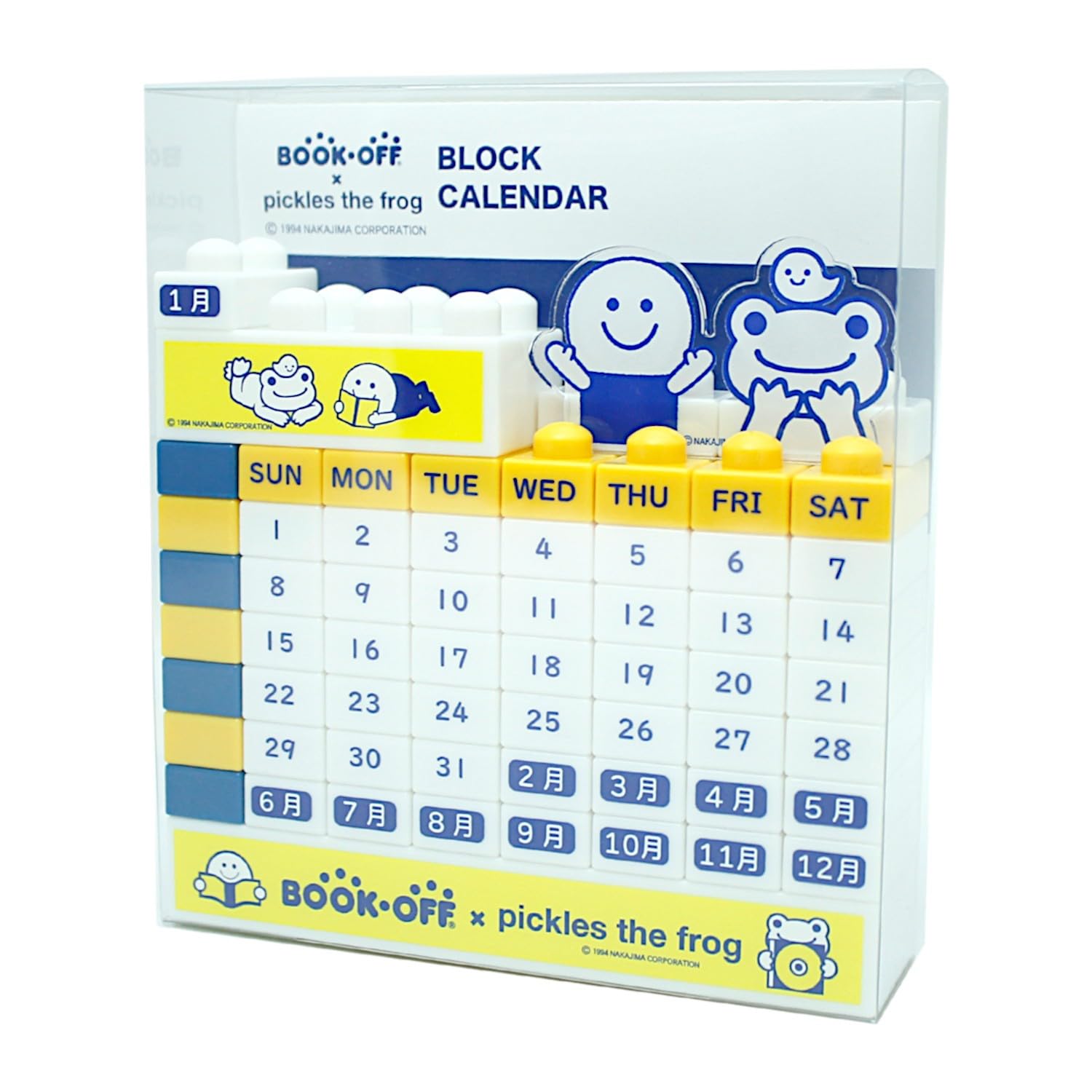 

Календарь-блок A Works BOOKOFF x Лягушонок Пиклз NP-127