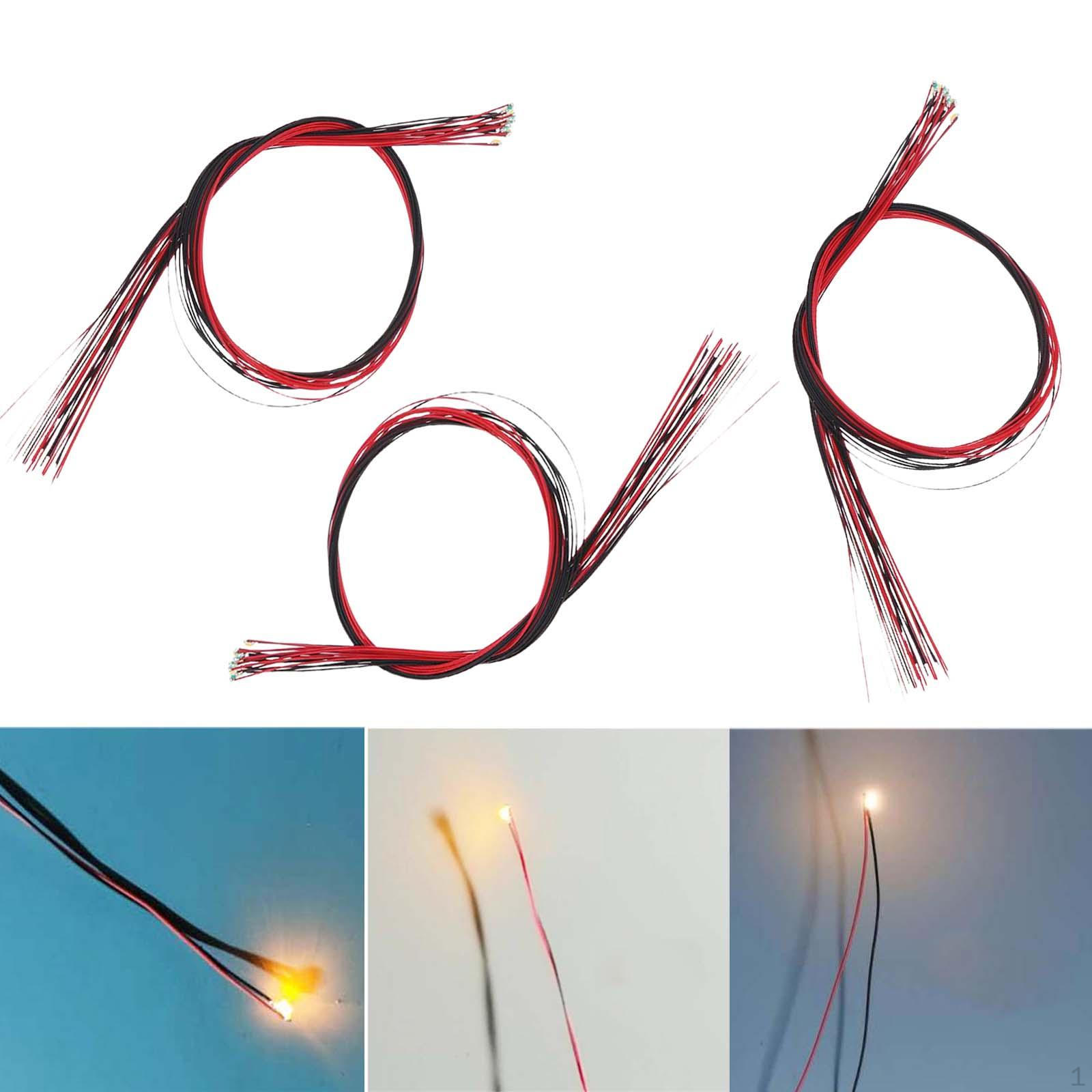 

60pcs Pre Colorful LED Lights Emitting Micro LEDs HO