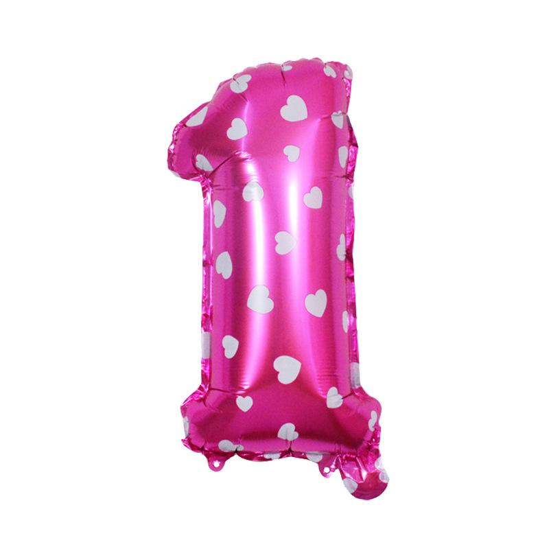 32 Inch Digital Balloon Rose Red Digital Caramel Color Medium Digital Helium Balloon Can Float