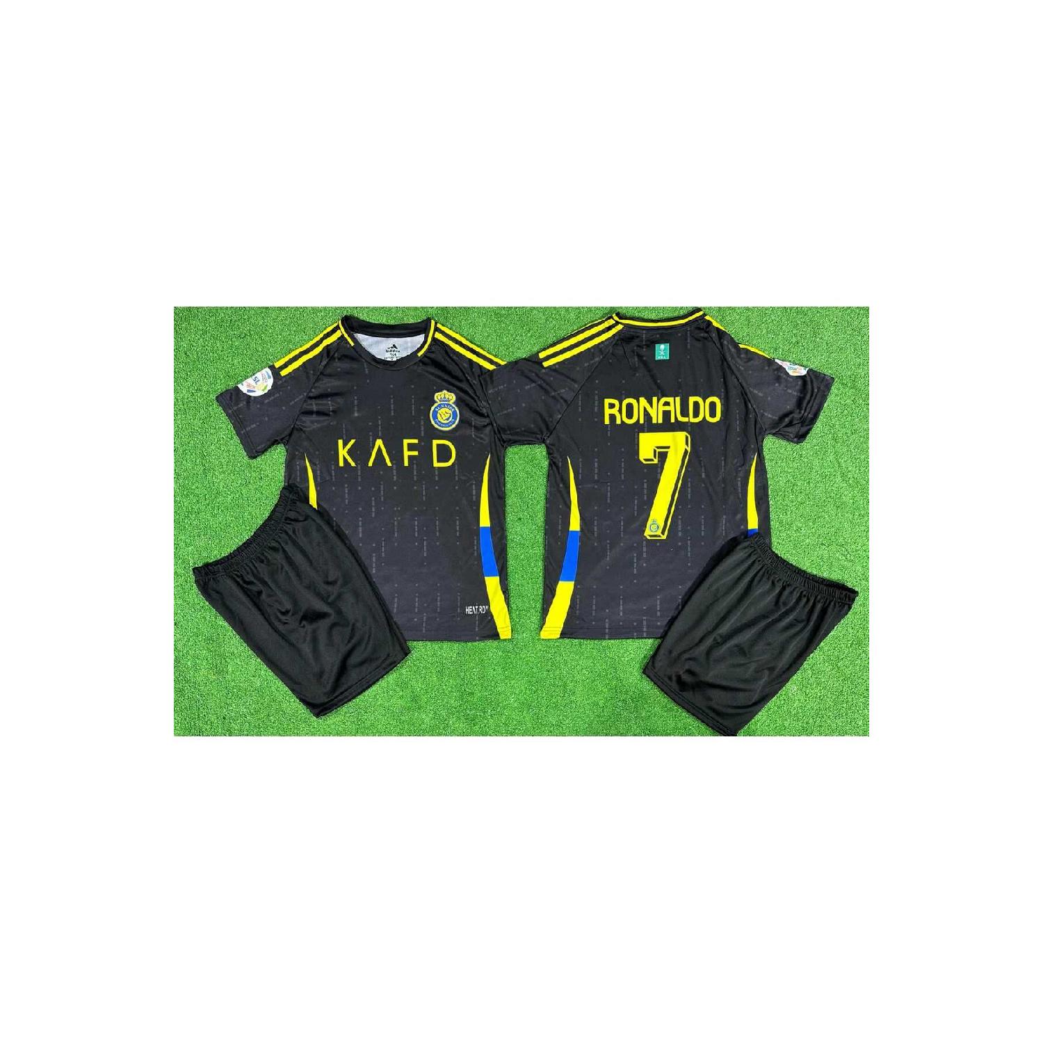 

Детские шорты из джерси Ronaldo All Nasr 2024 25