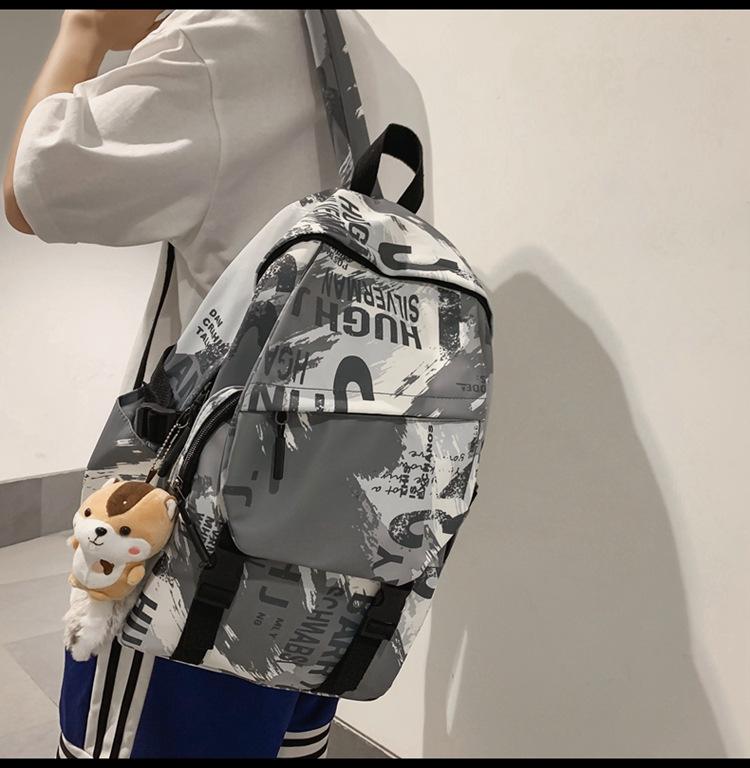 Большая емкость напечатала школьную сумку граффити рюкзака для учащихся средней школы — фото 15
