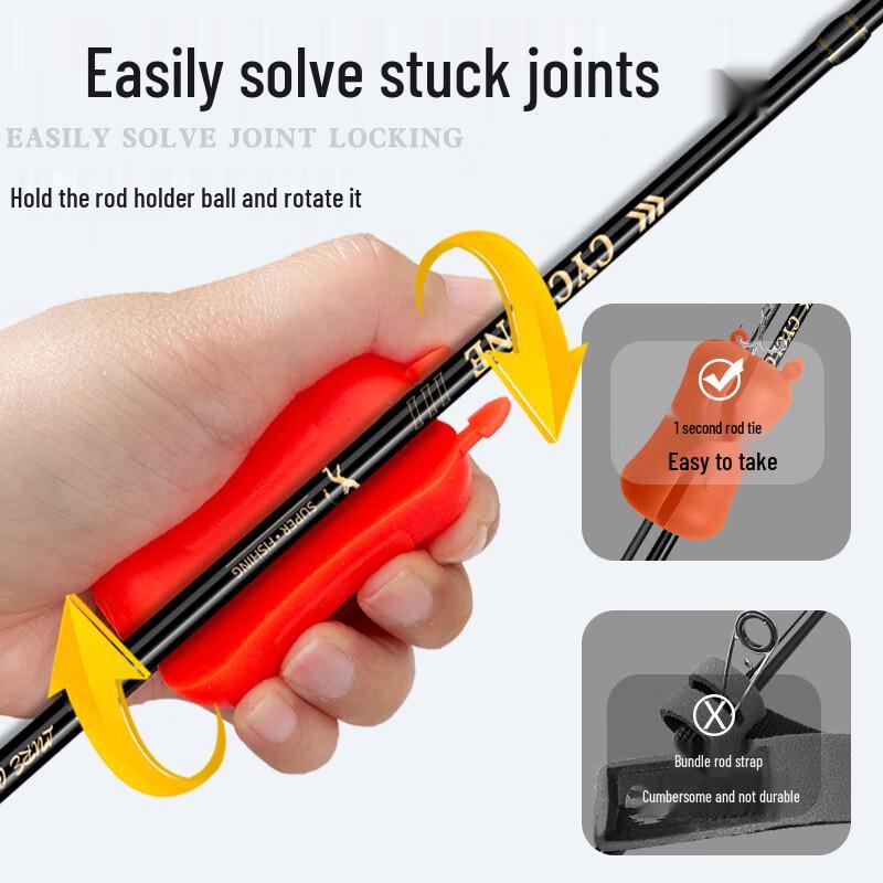 Multi-functional Fishing Rod Binder (2-Pack)