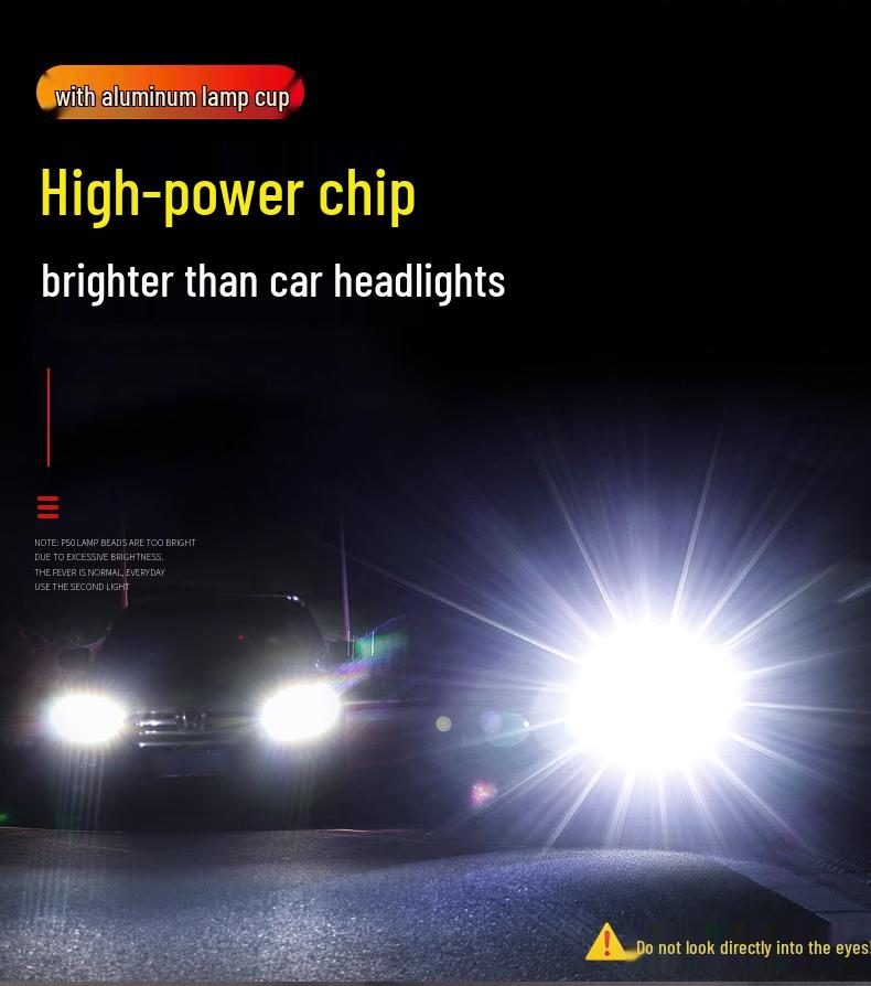 Rechargeable High-Power LED Xenon Spotlight: Super Bright, Long Range, Handheld for Outdoor, Home, Patrol & Mining