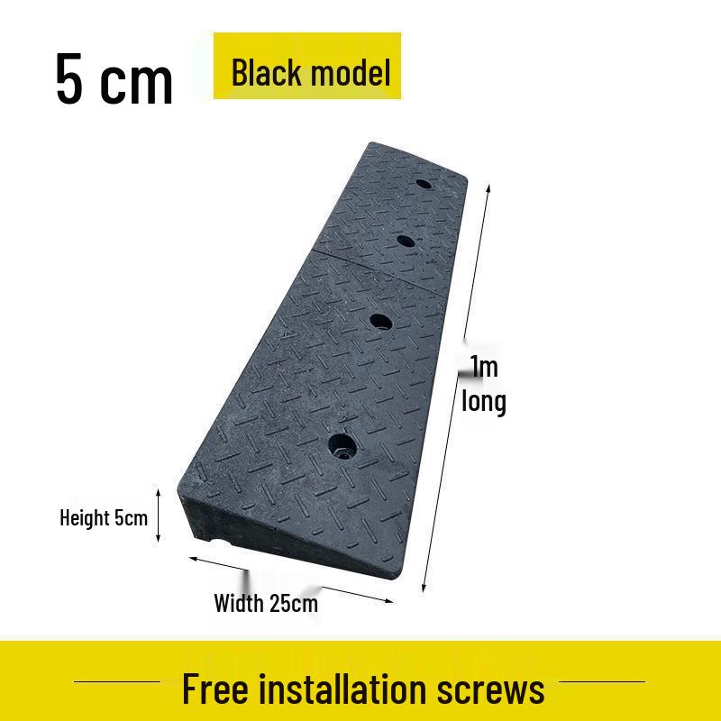 Plastic Triangle Mat: Slope Threshold & Speed Bump Solution for Cars