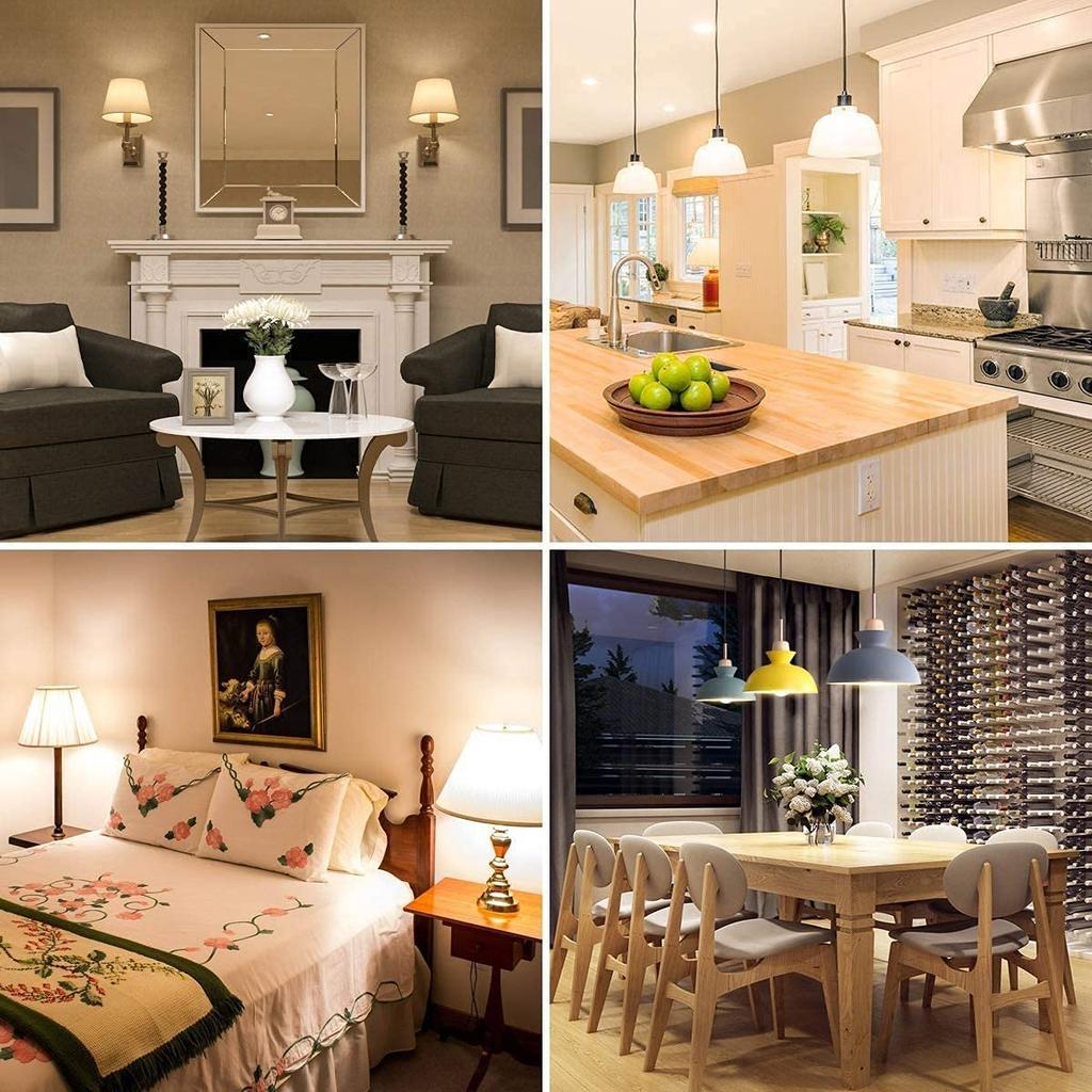 Pack of 5  E11 LED Bulbs, 7W, E11 Base, 100V, 730LM, Dimmable, Equivalent To 70W-75W Halogen Lamps, Energy-Saving, High Brightness, Warm White