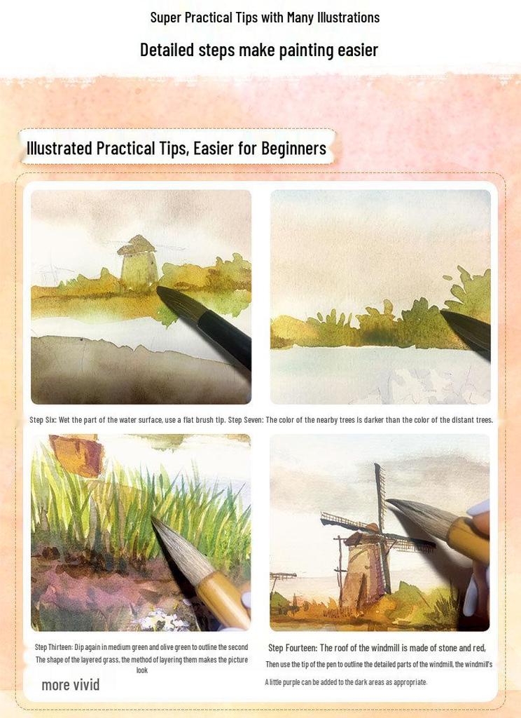 Beginner's Guide To Watercolor Landscape Painting: Complete Tutorial Collection