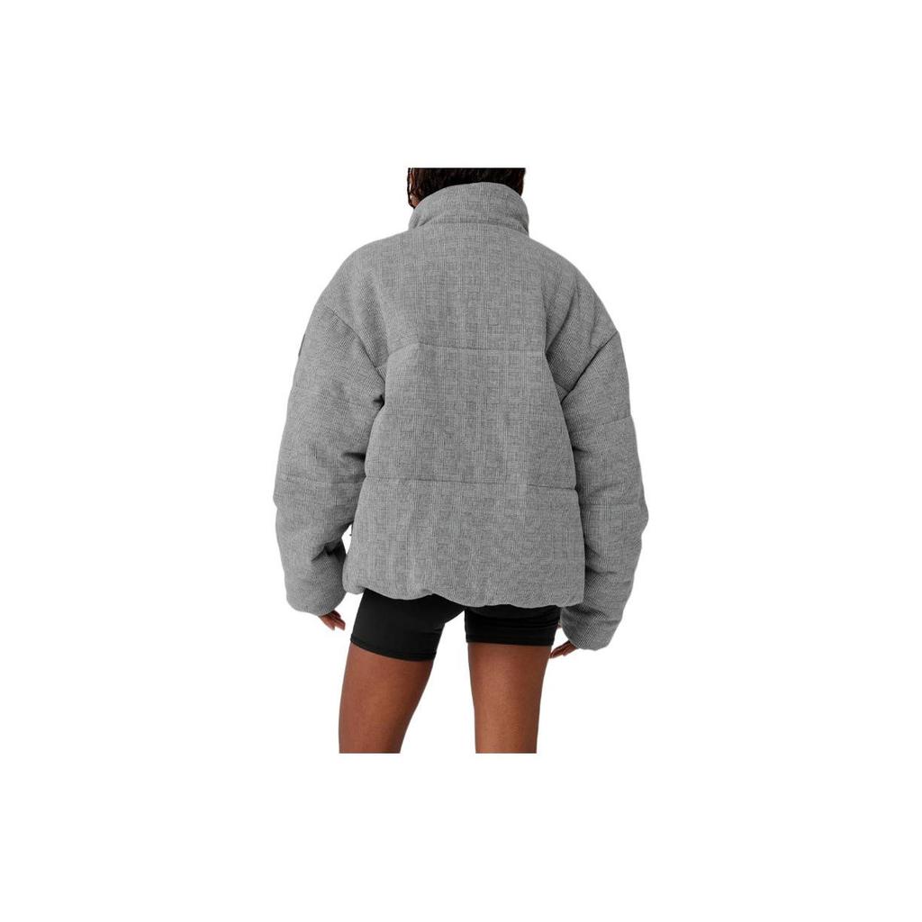 Alo Yoga Giacca imbottita da donna casual comoda larga tinta unita minimalista capospalla M4149R
