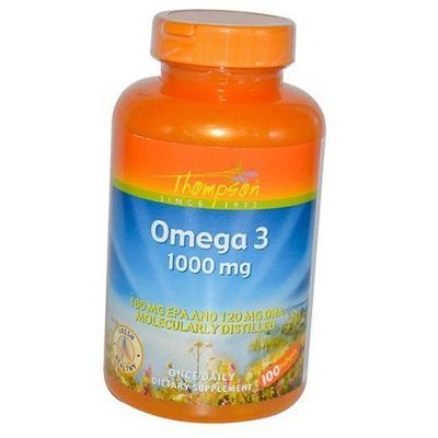 Fatty Acids, Omega 3, Omega 3, 100gelcaps (67412002)