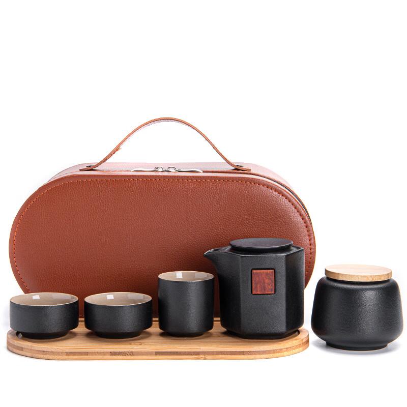 

LISM Portable Ceramic Travel Tea Set