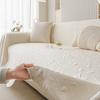 1pc Summer Ice Multifunctional Protective Sofa Cover Throw Blanket Non-Slip Scratch-Resistant Cat-Proof Cushion Pad Suitable for 1/2/3/4 Seater Set