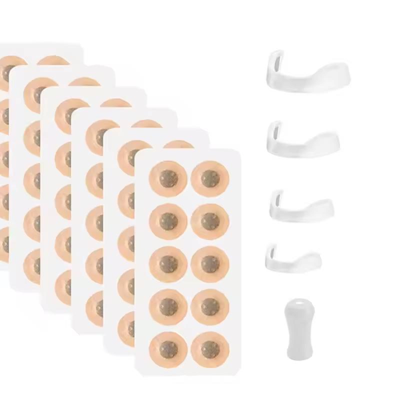 15 Paare Magnetische Nasenatmungsdilatatoren Sets Sport Nasendilatator Erhöht Sauerstoffaufnahme Atmung Nachfüllung Nasenklammer gegen Schnarchen