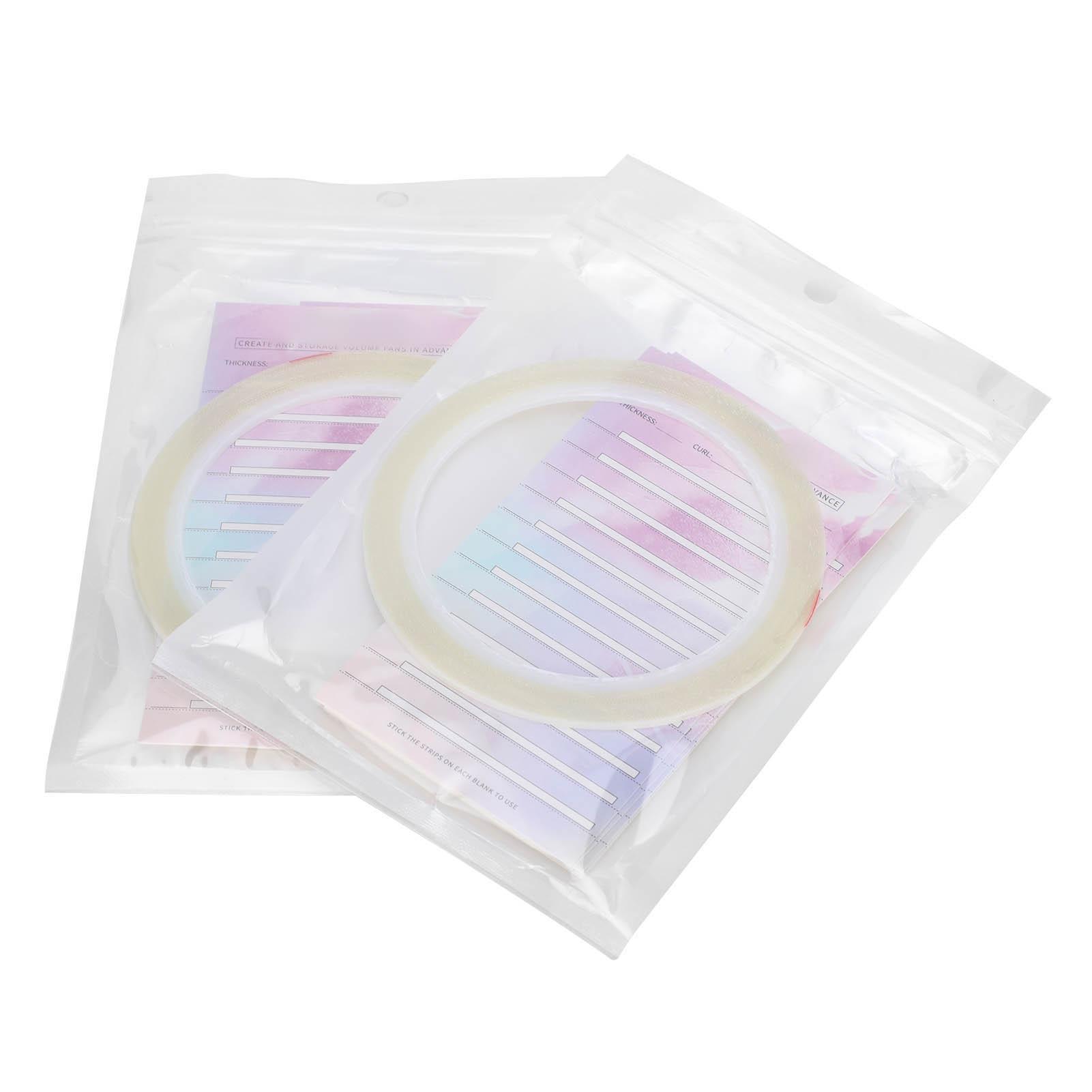 

False Eyelash Storage Card Paper Display Holder Lashes Grafting Strip Extension Supplies