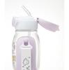 Skater 530ml Water Bottle with Operation PDSH6DX-A Children's Straw, One-Push