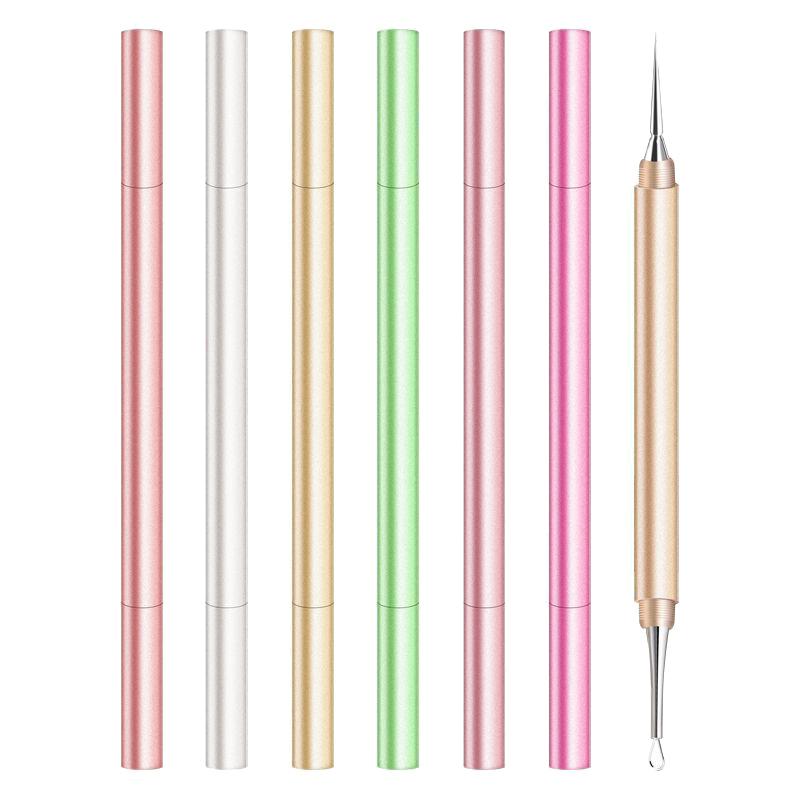 Double-Ended Acne Blackhead Removal Needles Pimples Blackhead Clip Beauty Artifact Blemish Extractor Remover Needle Tool